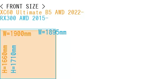 #XC60 Ultimate B5 AWD 2022- + RX300 AWD 2015-